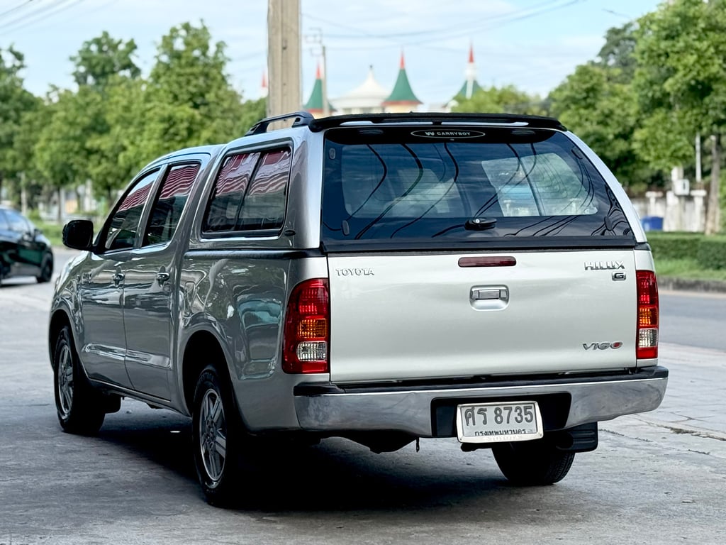 Toyota Vigo 3.0G MT 4ประตูเตี้ย มือเดียว พร้อมใช้ หลังคาแครี่บอย