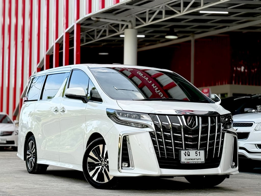 Alphard 2.5 SC Package น้ำมันล้วน เดิมสนิท ไม่เคยชน