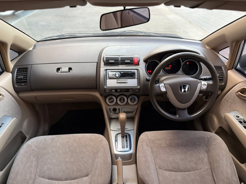 City ZX 1.5 Vtec เครื่องเกียร์ยังเป๊ะ พร้อมใช้ ไม่เคยติดแก๊ส