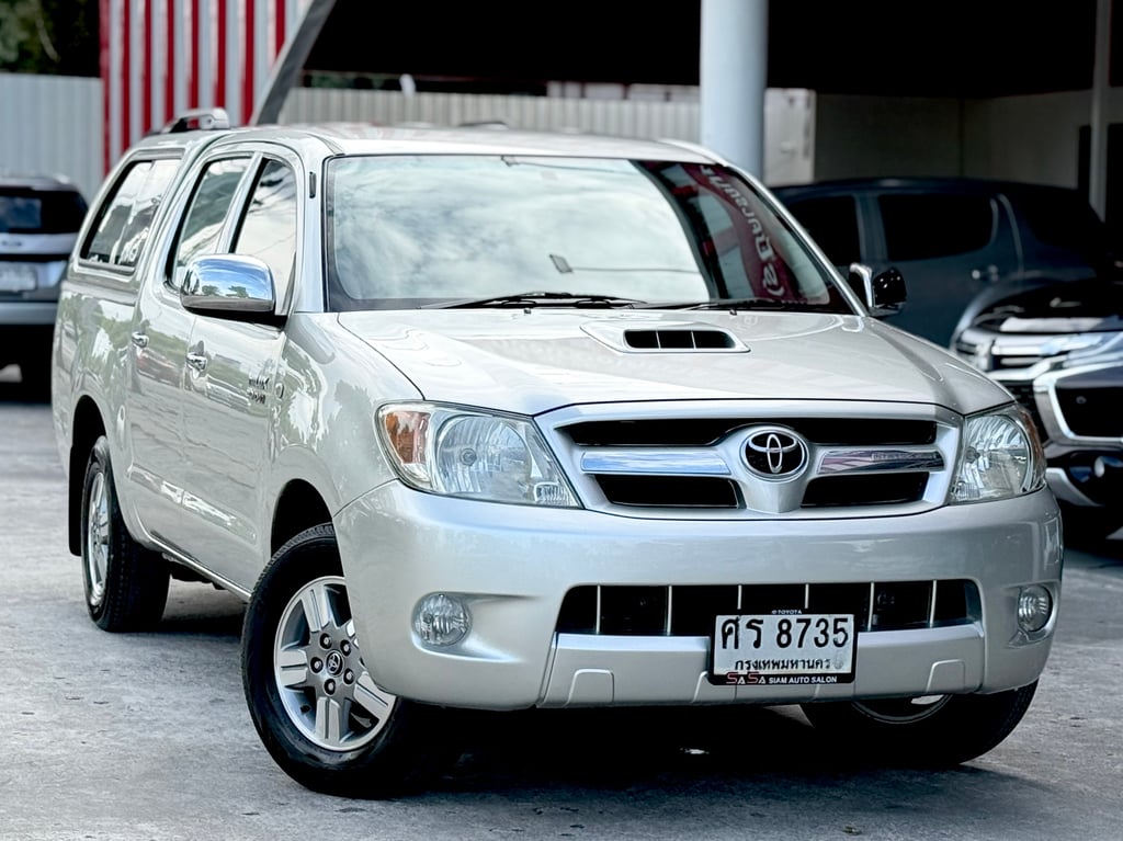 Toyota Vigo 3.0G MT 4ประตูเตี้ย มือเดียว พร้อมใช้ หลังคาแครี่บอย