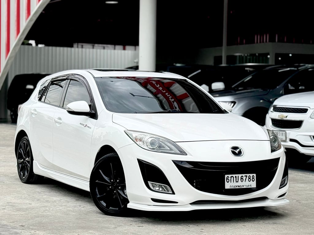 Mazda 3 2.0S Top Sunroof มือเดียว ไม่เคยชน แต่งสวย