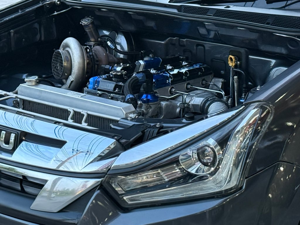 ISUZU Dmax 4ประตู ของแต่งร่วม 2แสน ยกให้หมด พร้อมซิ่ง