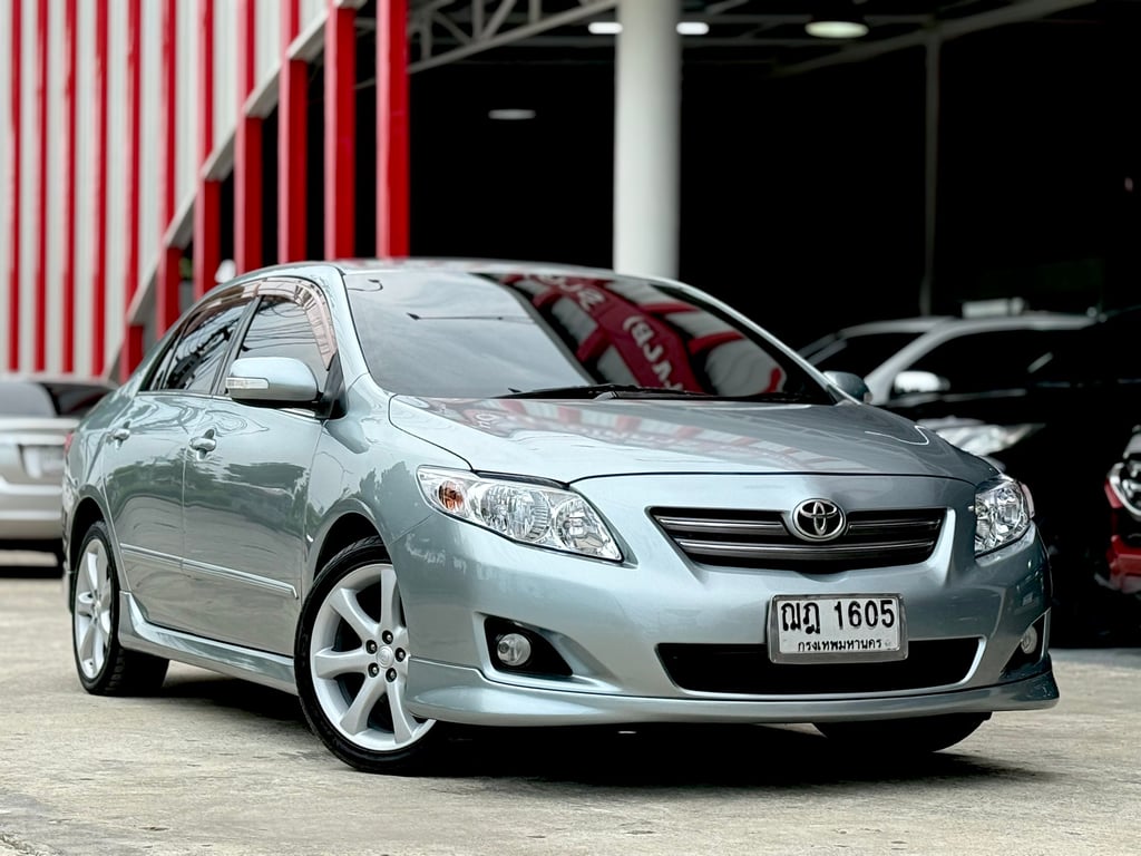 Altis 1.6G น้ำมัน+LPG ไม่เคยชนหนัก สีสวย แม็ก ชุดแต่งครบ