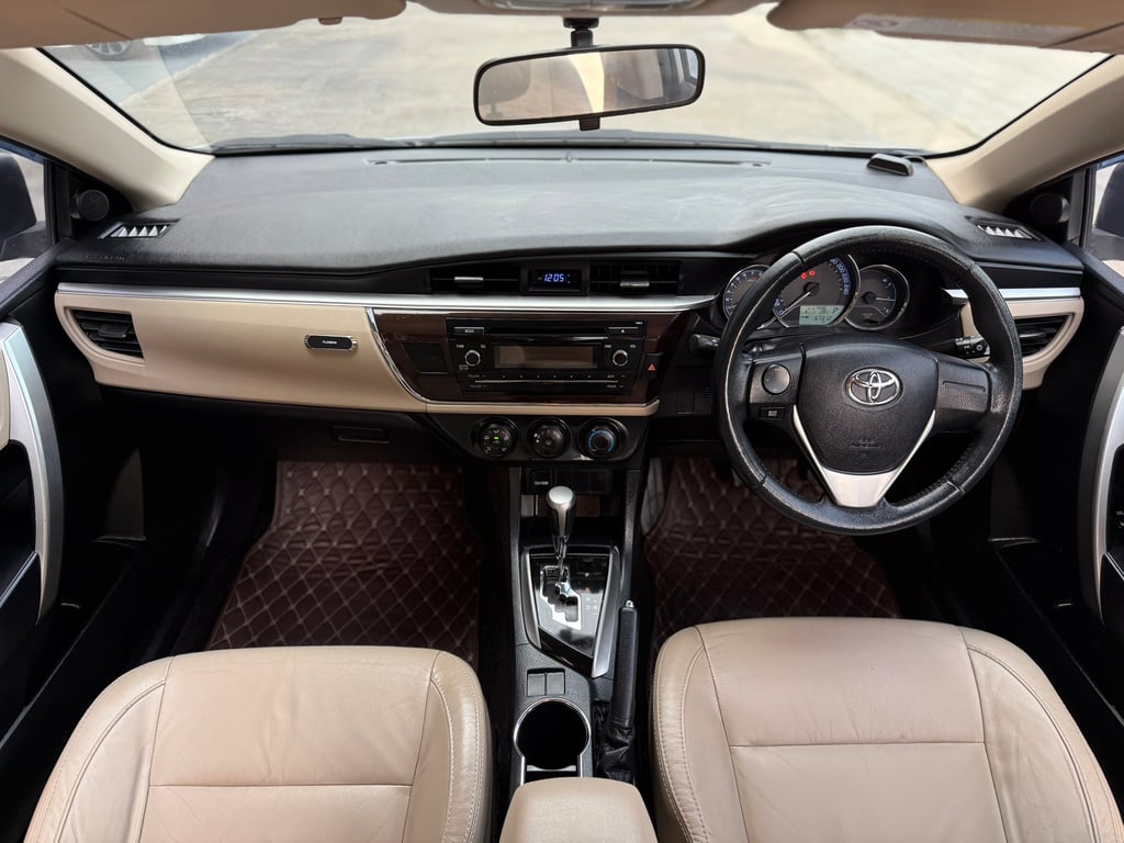 Toyota Altis 1.6G Top รถบ้านแท้ไม่ใช่อดีตแท็กซี่หรือเช่าใช้