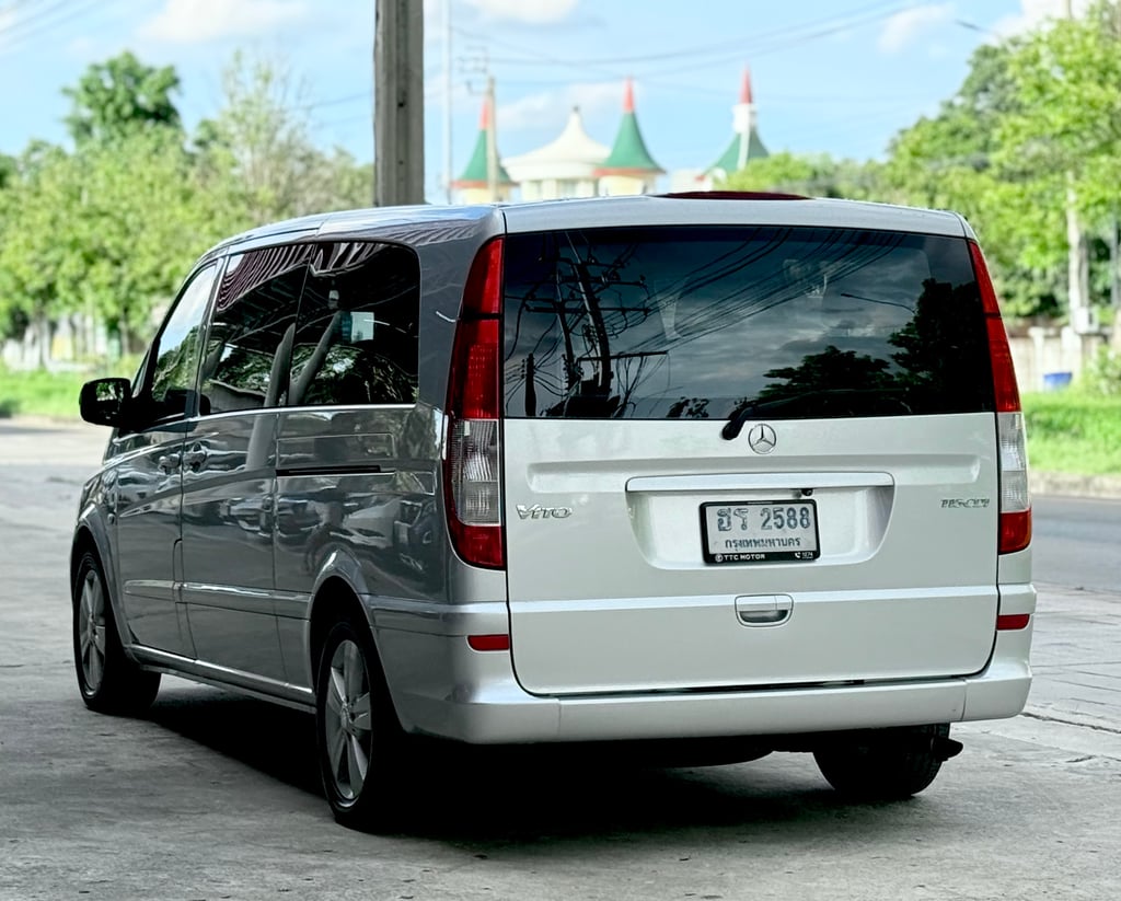 Benz Vito 115CDI Long มือเดียว ดีเซล 11ที่นั่งถูกต้อง