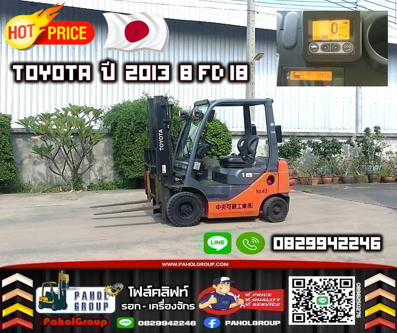 ฟอล์คลิฟท์TOYOTA 1.5ตัน สวยเดิมๆญี่ปุ่น ดีเซล ยกสูง3เมตร งาสไลด์ชิพ 8FD15 เข้าตู้ฟูลฟรี มือสองญี่ปุ่นไม่เคยใช้ในไทย เช่าฟอล์คลิฟท์ กรุงเทพ นนทบุรี ปทุมธานี ชมเครื่องจักร โฟล์คลิฟท์ รอก นับ1000รายการจากญี่ปุ่น