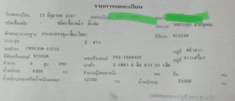 10ล้อท้ายลาดนิสสันCWM430 10ล้อท้ายลาดนิสสันCWM430