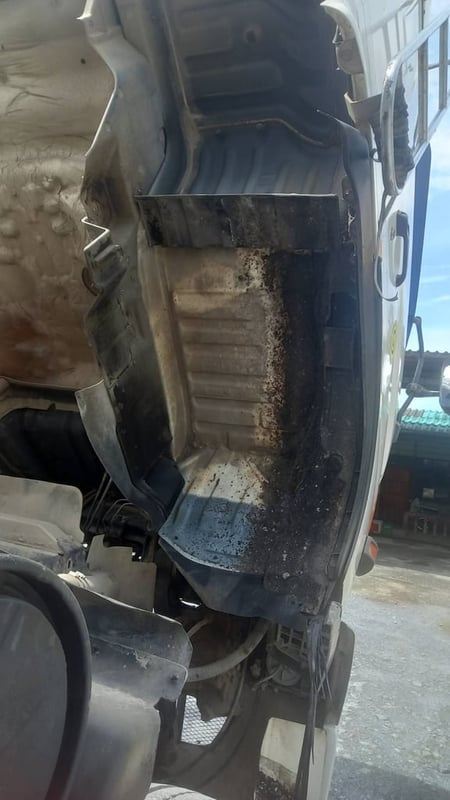 พ่วงแม่ลูกดั้มพ์HINO FM2P380แรงม้า