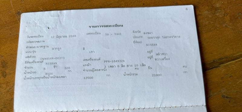 หัวลากนิสสันยูดี454.320แรงม้า