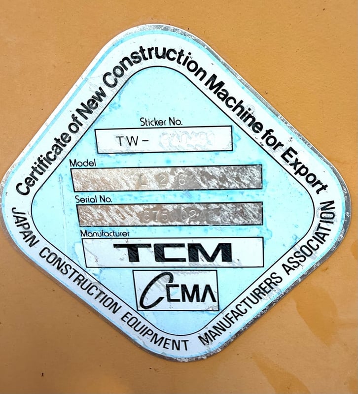 รถตักล้อยาง TCM รถตักล้อยาง TCM