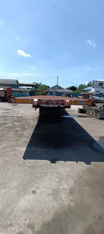 หางพื้นเรียบเพลาเหลี่ยม2เพลา