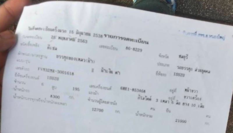 10ล้อบรรทุกน้ำอีซูซุ