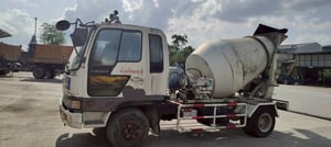 หกล้อโม่ปูน