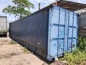 ตู้ผ้าใบขนาด40ฟุต