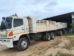 พ่วงแม่ลูกดั้มพ์ฮีโน่320แรง