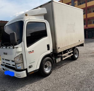 4ล้อตู้แห้งISUZU NLR130แรงม้า