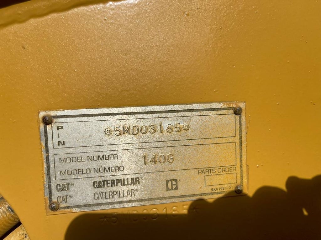 รถเกรด CAT140G5MD รถเกรด CAT140G5MD