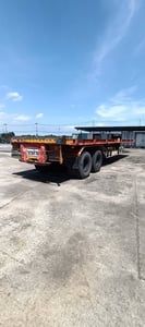 หางพื้นเรียบเพลาเหลี่ยม2เพลา