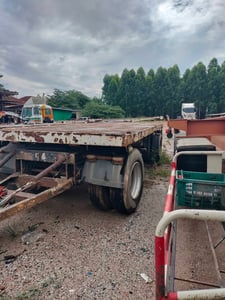 ลูกพ่วงพื้นเรียบ2เพลา ลูกพ่วงพื้นเรียบ2เพลา