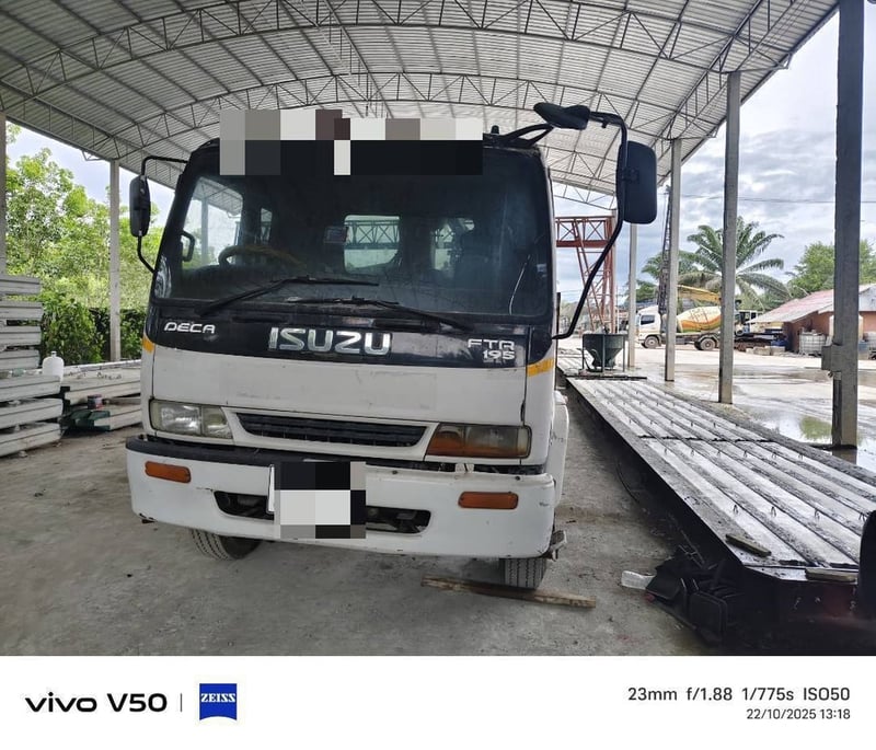 หกล้อพื้นเรียบ ISUZU FTR195แรงม้า หกล้อพื้นเรียบ ISUZU FTR195แรงม้า