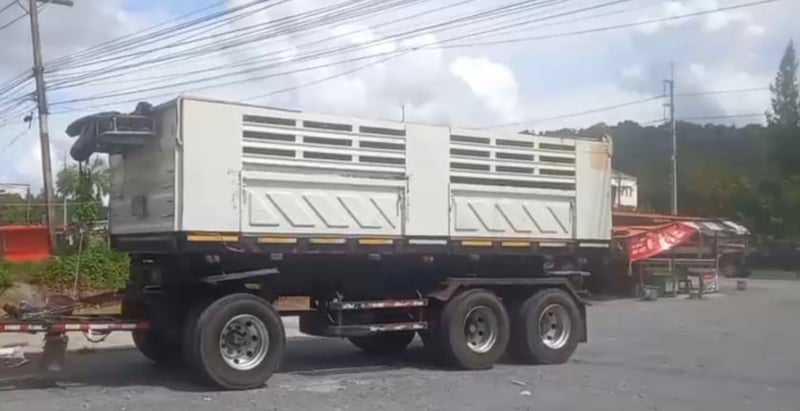 พ่วงแม่ลูกดั้มพ์HINO FM2P380แรงม้า