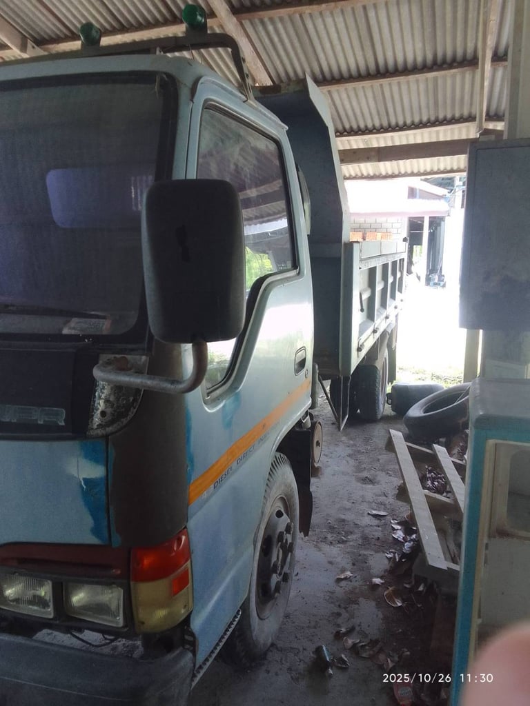 หกล้อดั้มพ์ISUZU NPR120แรงม้า หกล้อดั้มพ์ISUZU NPR120แรงม้า