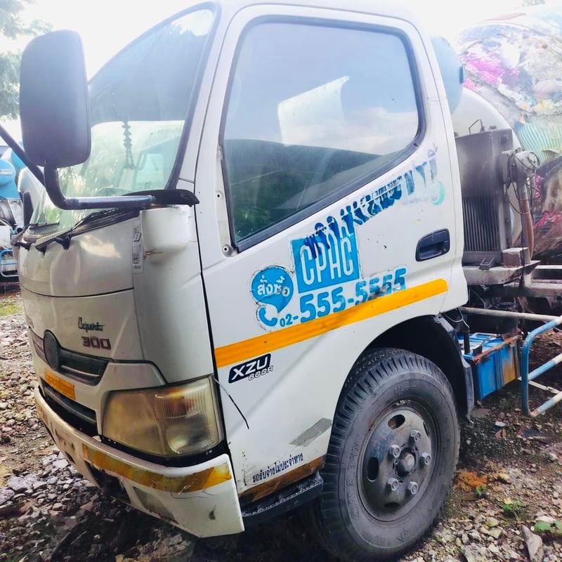 6ล้อโม่ปูนฮีโน่150แรงม้า