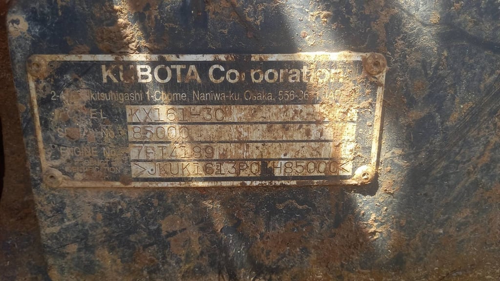 KUBOTA KX161-3