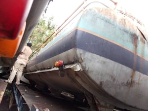 แทงค์เหล็กขนาด15,000-16,000ลิตร