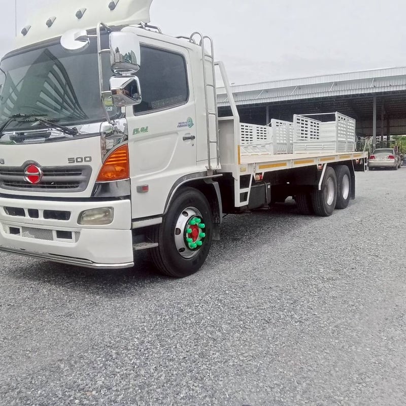 6ล้อพื้นเรียบHINO JO8E250แรง