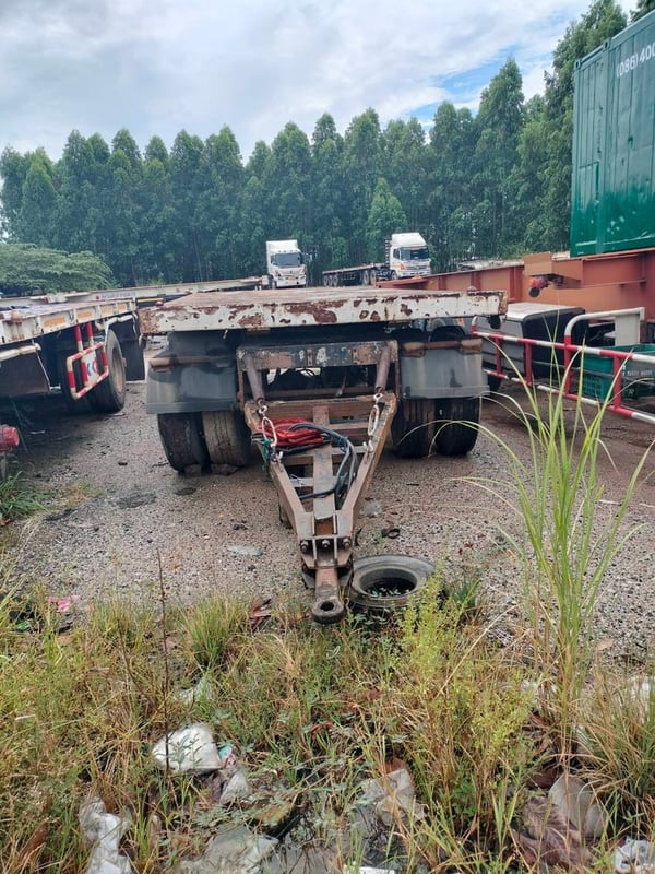 ลูกพ่วงพื้นเรียบ2เพลา ลูกพ่วงพื้นเรียบ2เพลา