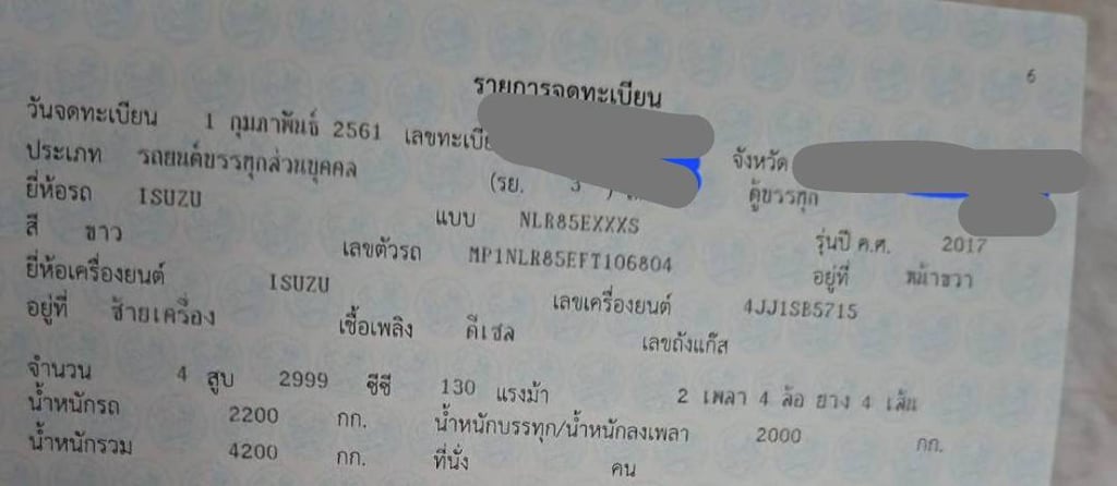 4ล้อตู้แห้งISUZU NLR130แรงม้า 4ล้อตู้แห้งISUZU NLR130แรงม้า