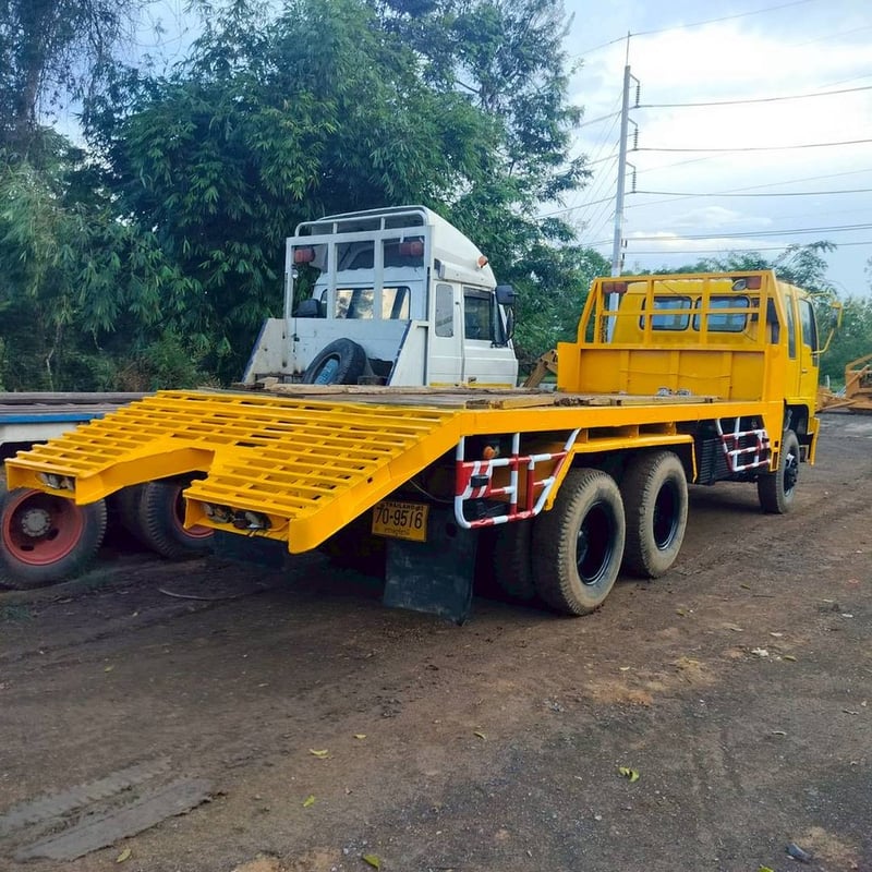 10ล้อท้ายลาดเทรลเลอร์ฮีโน่ 10ล้อท้ายลาดเทรลเลอร์ฮีโน่