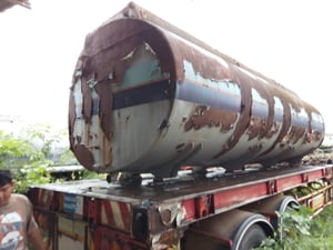 แทงค์เหล็กขนาด15,000-16,000ลิตร