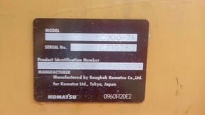 KOMATSU PC200-7