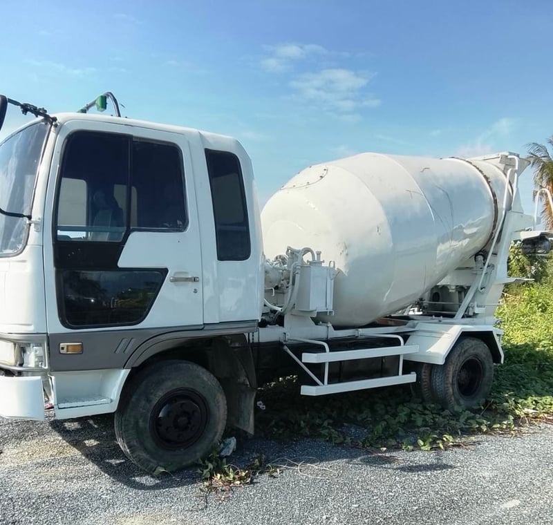 หกล้อโม่ปูนฮีโน่2.5คิว หกล้อโม่ปูนฮีโน่2.5คิว