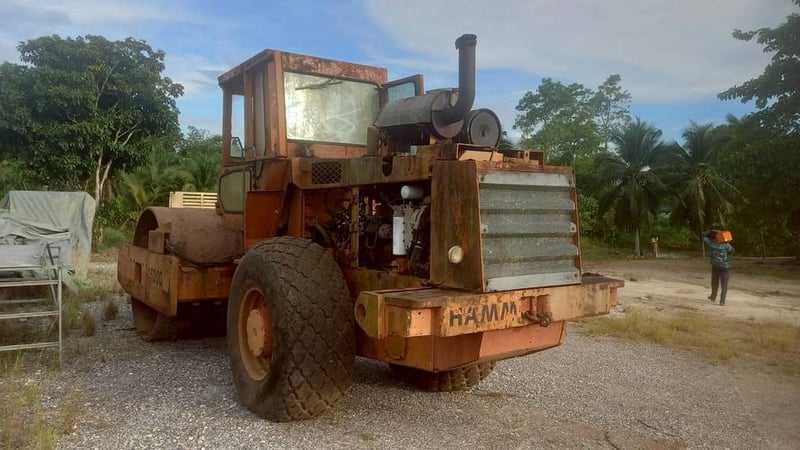 รถบดHAMM 2520D2เพลา รถบดHAMM 2520D2เพลา