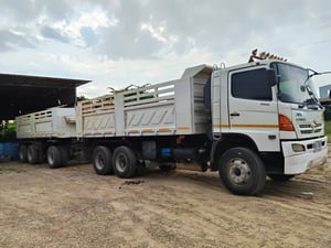 พ่วงแม่ลูกดั้มพ์ฮีโน่320แรง