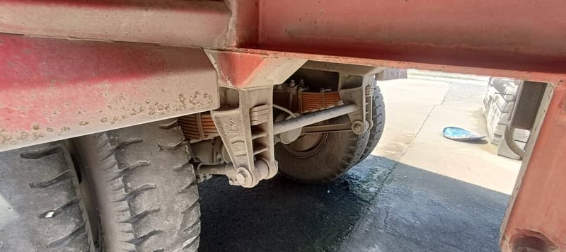 หางพื้นเรียบเพลาเหลี่ยม2เพลา