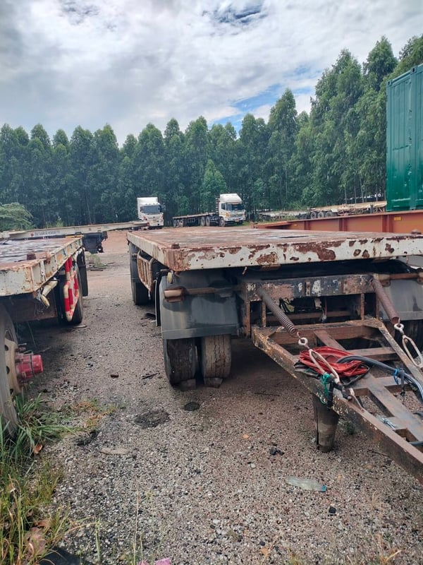 ลูกพ่วงพื้นเรียบ2เพลา ลูกพ่วงพื้นเรียบ2เพลา