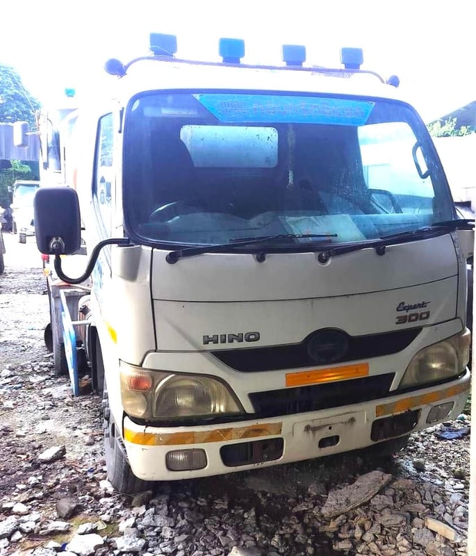 6ล้อโม่ปูนฮีโน่150แรงม้า