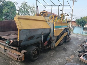 ขายคู่รถปูยางกับรถบดล้อยาง