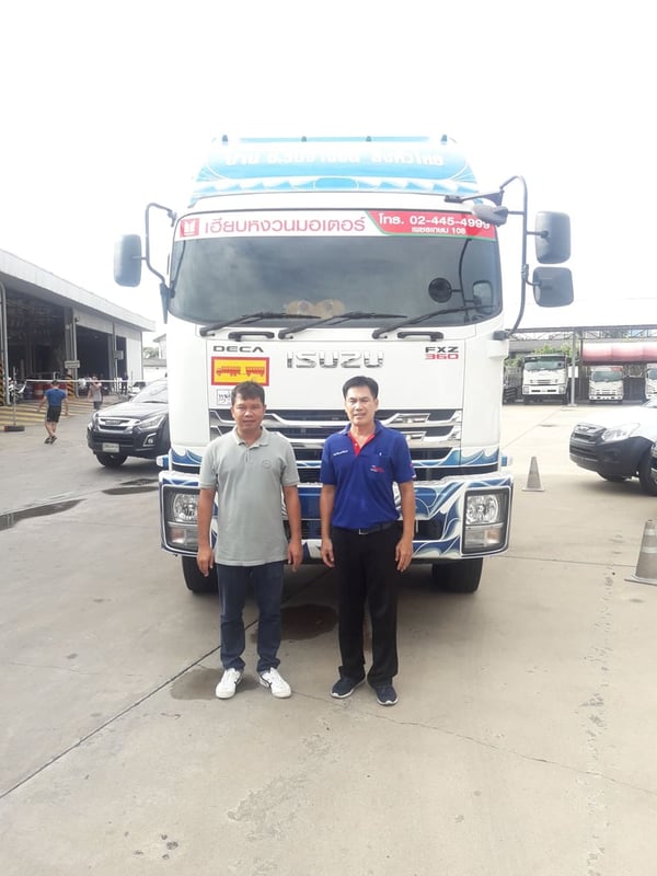 ขายด่วน ไกรสร 086-3516797 พ่วง แม่+ลูก รับรถทันที บรรทุก 30 ตัน