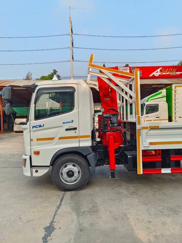 ขายรถบรรทุก 6 ล้อ พร้อมเครน 3 ตัน  ไกรสร   0863516797  