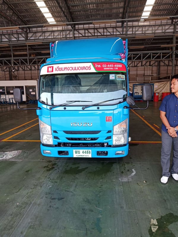 รถบรรทุกใหญ่ NLR 130 คอกแป็ป กล่อง จดป้ายเขียว ไม่ติดเวลา รถบรรทุกใหญ่ NLR 130 คอกแป็ป กล่อง จดป้ายเขียว ไม่ติดเวลา