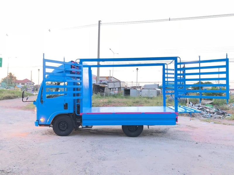 รถบรรทุกใหญ่ NLR 130 คอกแป็ป กล่อง จดป้ายเขียว ไม่ติดเวลา รถบรรทุกใหญ่ NLR 130 คอกแป็ป กล่อง จดป้ายเขียว ไม่ติดเวลา