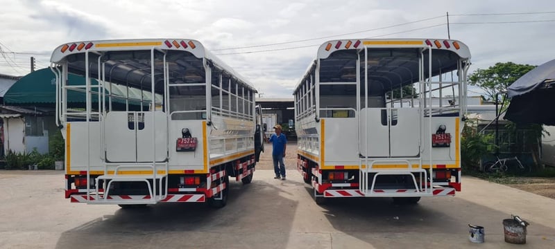 HINO XZU 150แรงม้า รถบรรทุก 6ล้อ สองแถว ปี2025 ไกรสร  086-3516797