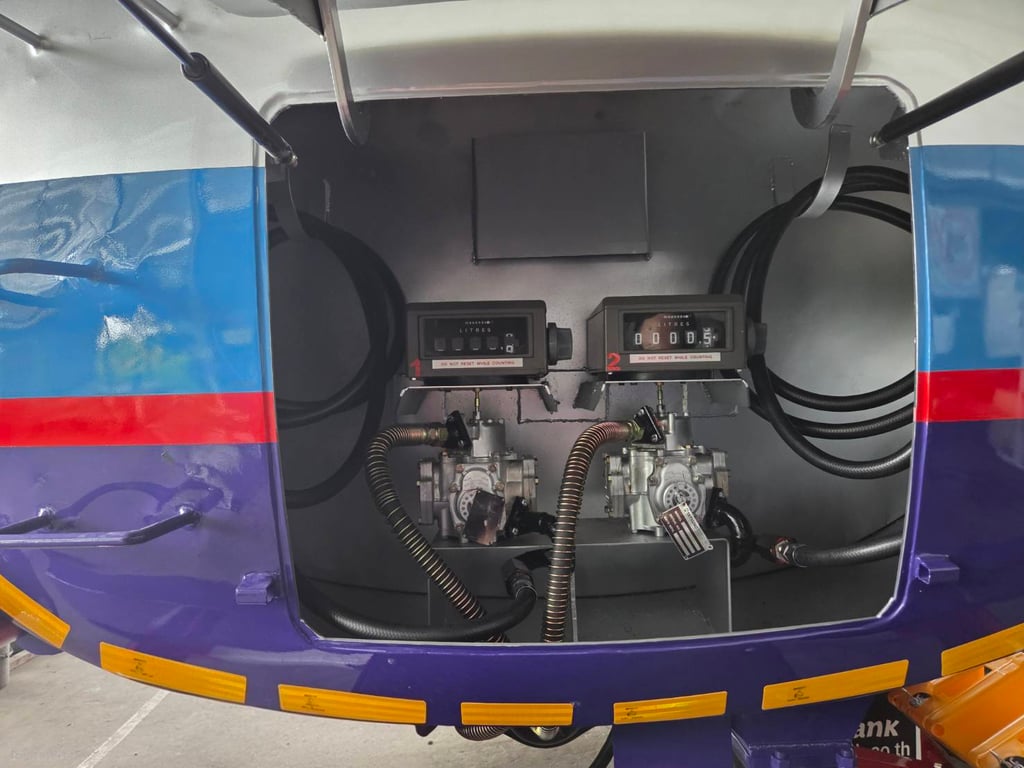 รถถังน้ำมัน 9,000 ลิตร พร้อมมิตเตอร์หัวจ่ายไกรสร 091-7838676