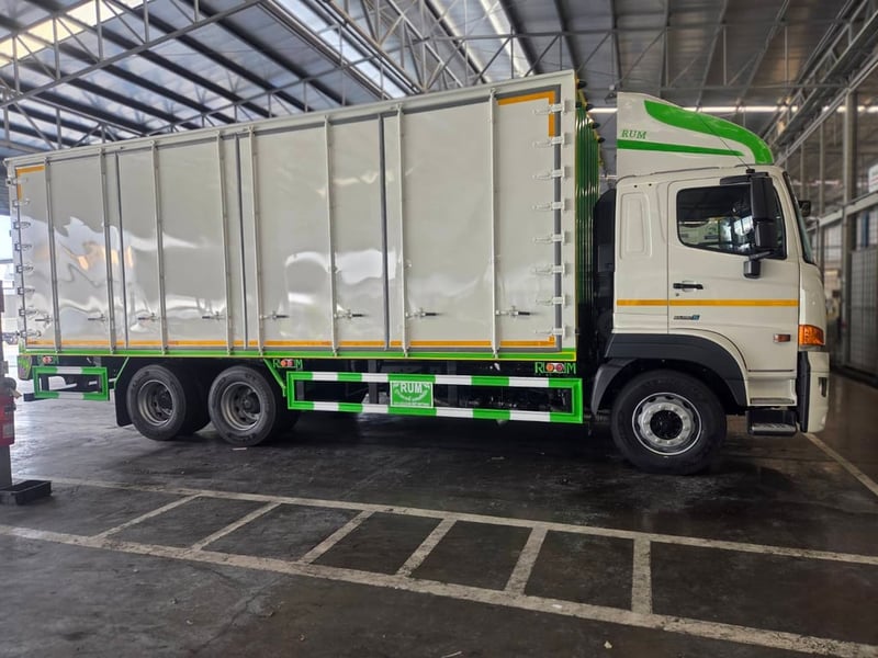 ฟรีดาวน์  0%  รถบรรทุกตู้แห้ง 10 บาน รับรถได้ทันที ไกรสร 086-3516797