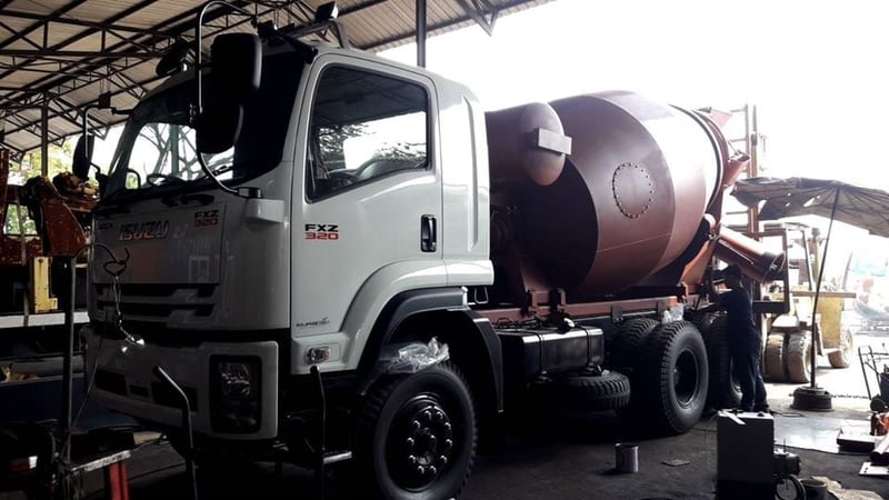 ขายดาวน์ 79,000 รถโม่ปูน  ขนาด 6 คิว ขายด่วน ไกรสร 086-3516797